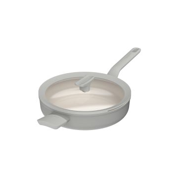 LEO RECYCLED Sauteerpan antikleef met deksel Balance Moonmist 26cm