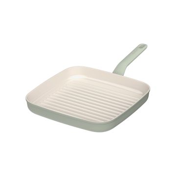 LEO RECYCLED Grillpan antikleef Balance Sage 28cm