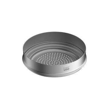 LEO RECYCLED Stoommandje Graphite 20-24cm