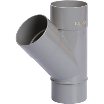 SOL T-PIECE 45 DEGREES 110X50MM F/M