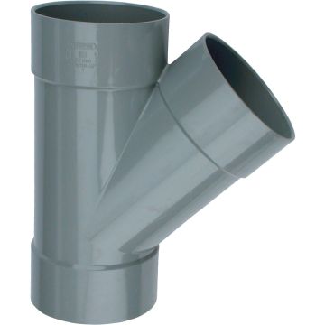 WAVIN WADAL PVC L-T-PIECE 45 DEGR 90 3M